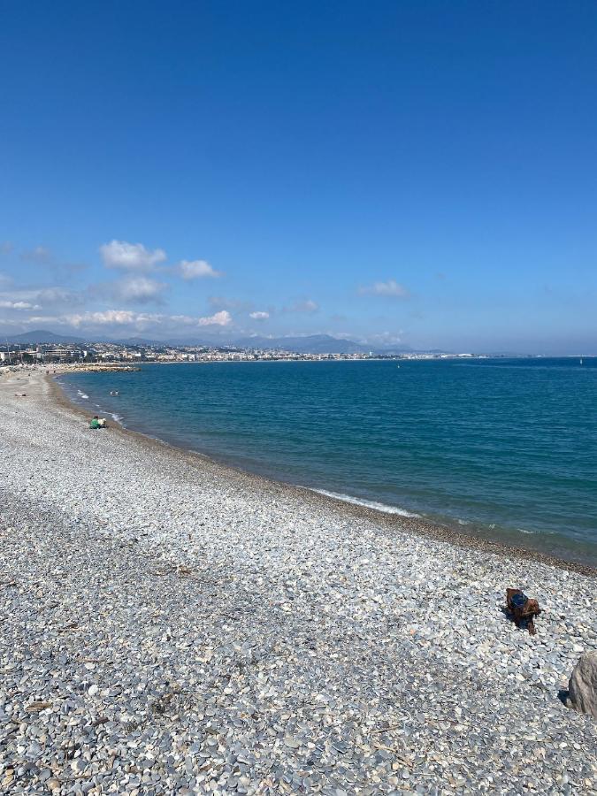 50m plage / 200m hippodrome 2 pièces jardin garage Cagnes-sur-Mer Extérieur photo